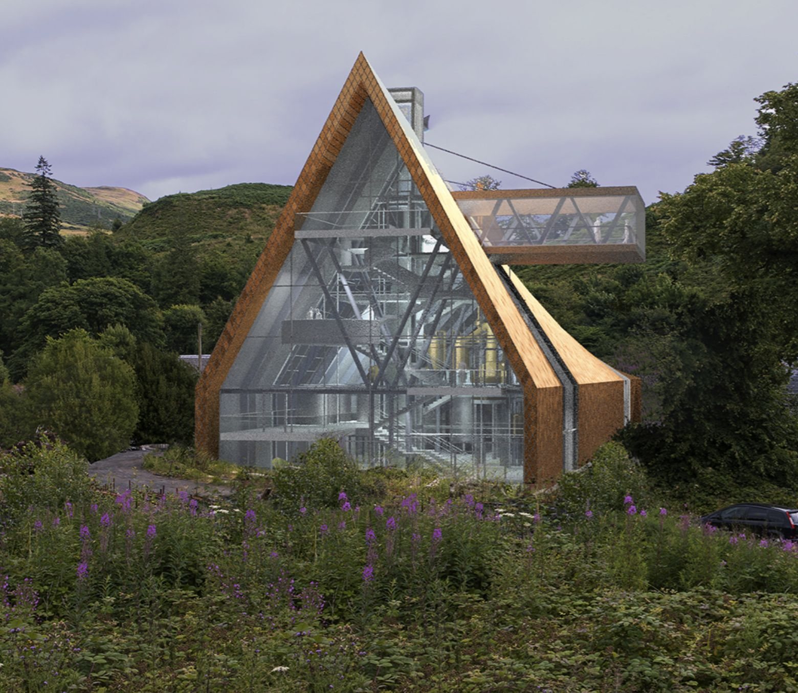 Ardgowan Distillery visitor centre design